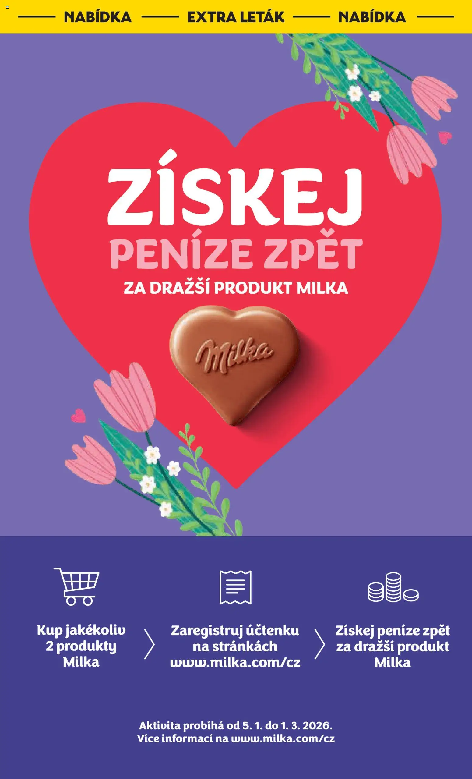 Albert leták - Hypermarket od 04.02.2026 | Strana: 12 | Produkty: Milka