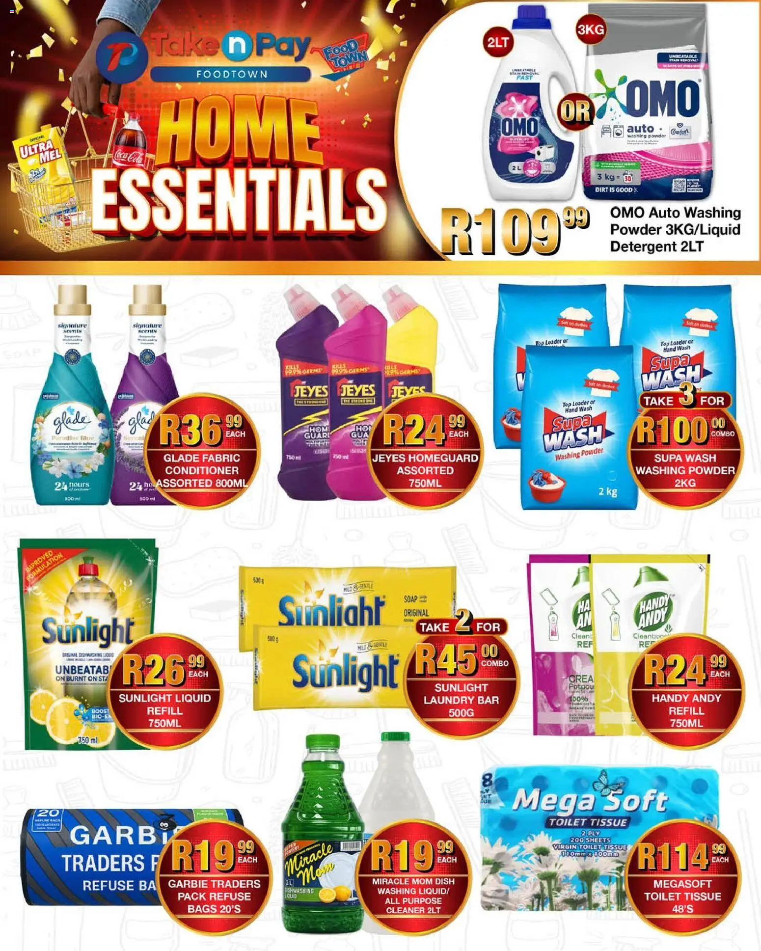 New Take n Pay catalogue – valid from 27.04.2026 | Page: 35 | Products: Powder, Soap, Washing powder, Detergent