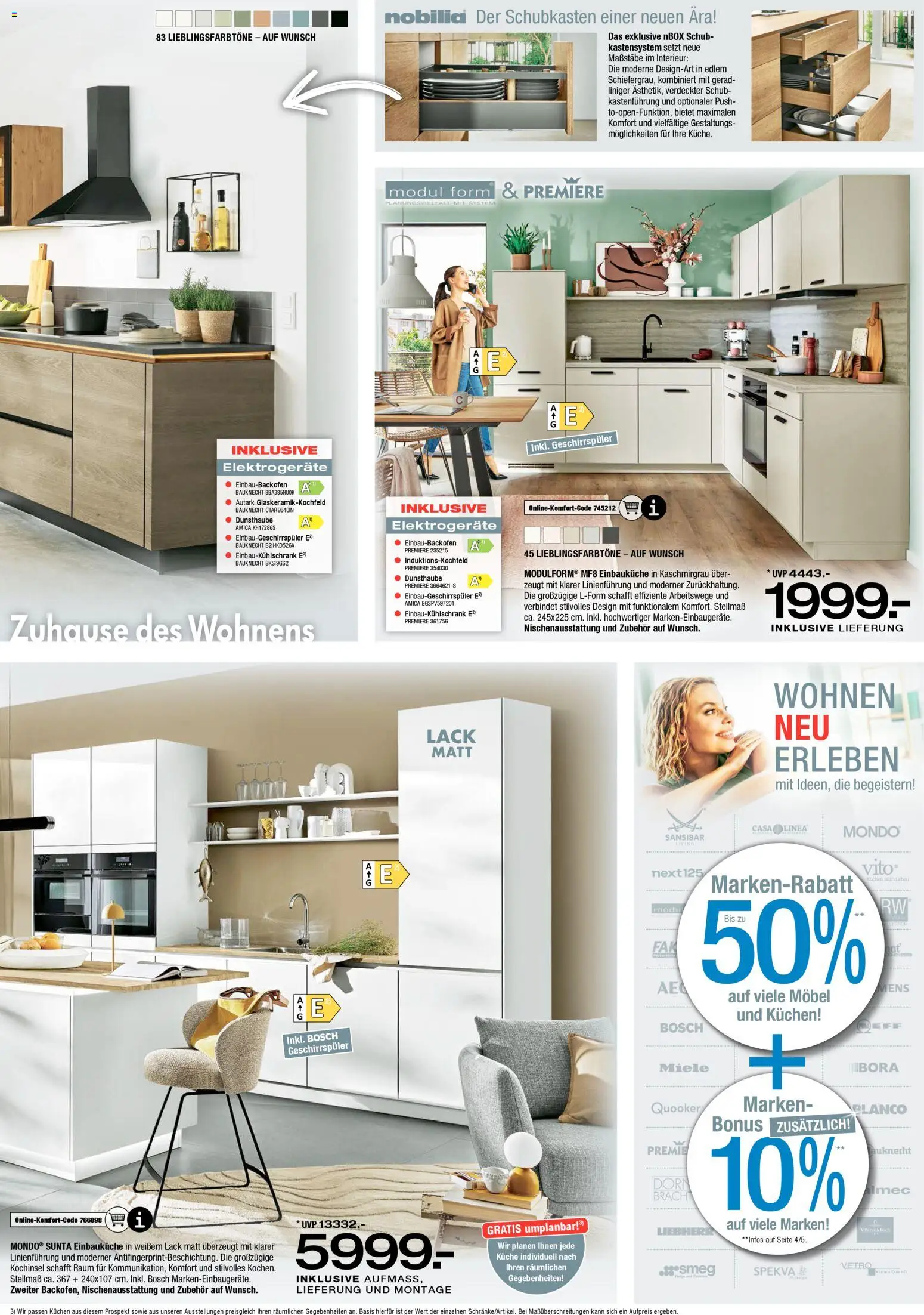 Ostermann Prospekt 	 – gültig ab 11.04.2026 | Seite: 13 | Produkte: Bosch, Geschirrspüler, Einbauküche, Küche