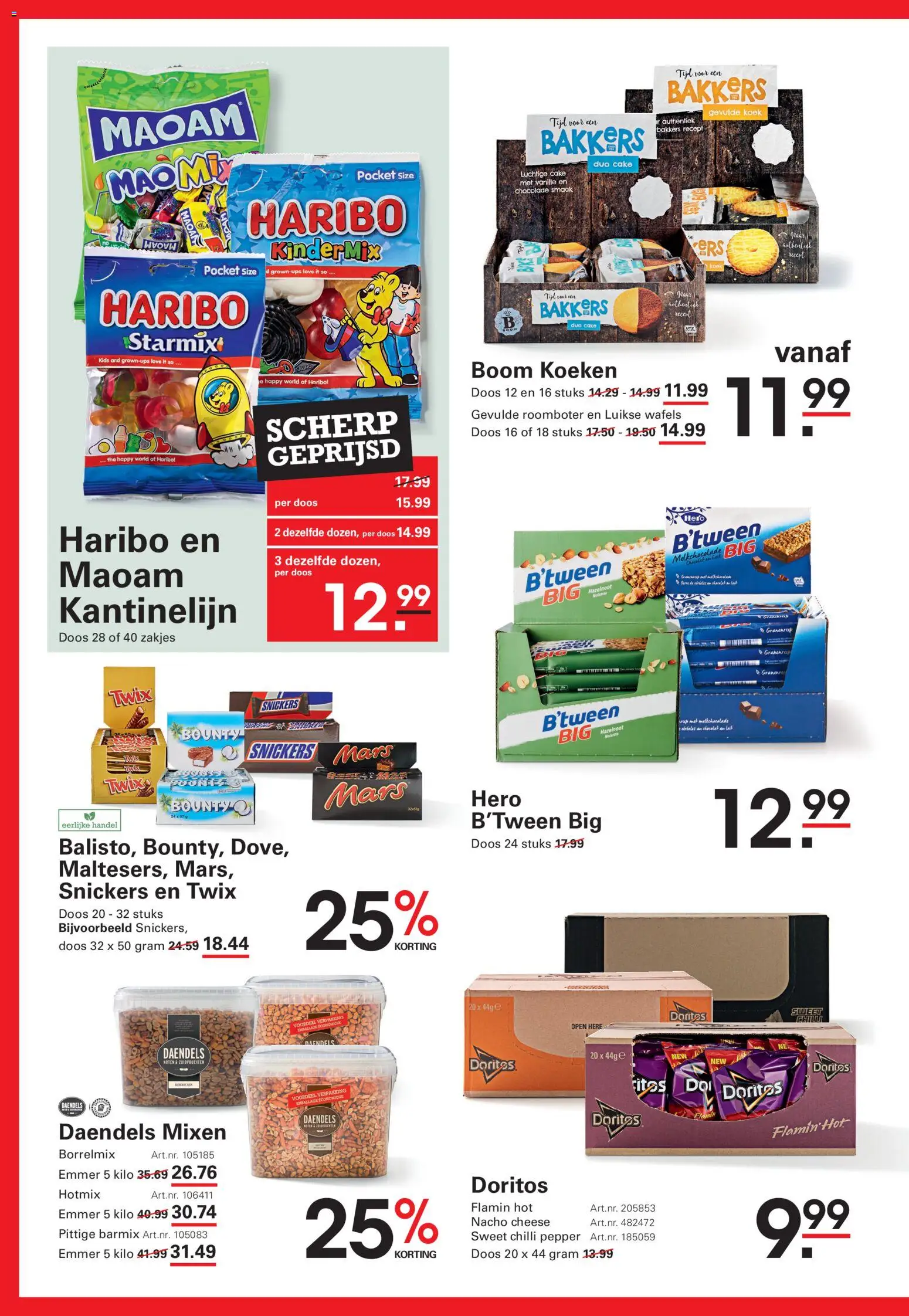 {H1} | Pagina: 72 | Producten: Chocolade, Roomboter, Pavilon, Doritos