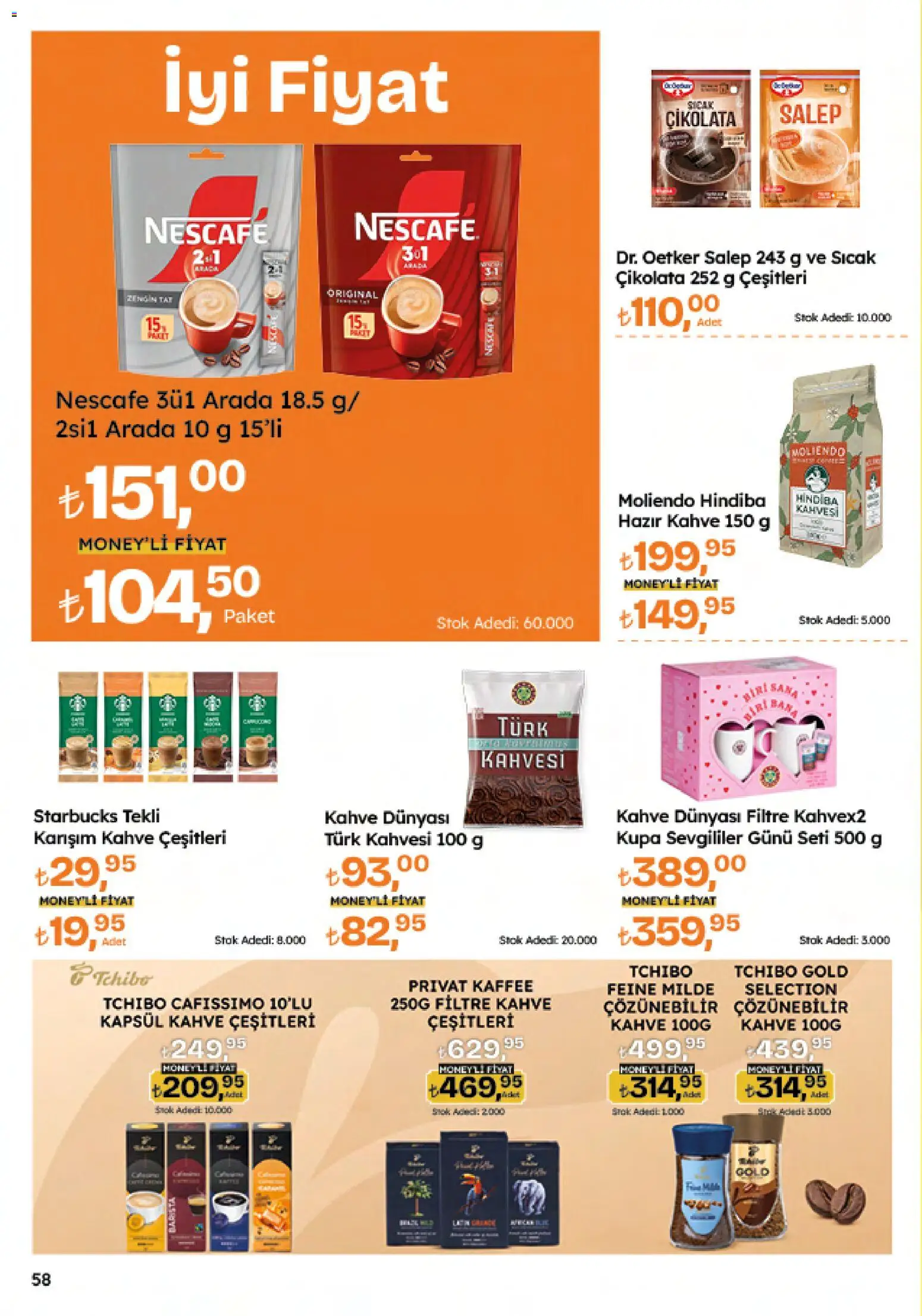 Migros Katalog - Migroskop - 12.02.2026 tarihinden itibaren geçerlidir | Sayfa: 58 | Ürünler: Kahve, Çikolata, Sıcak çikolata