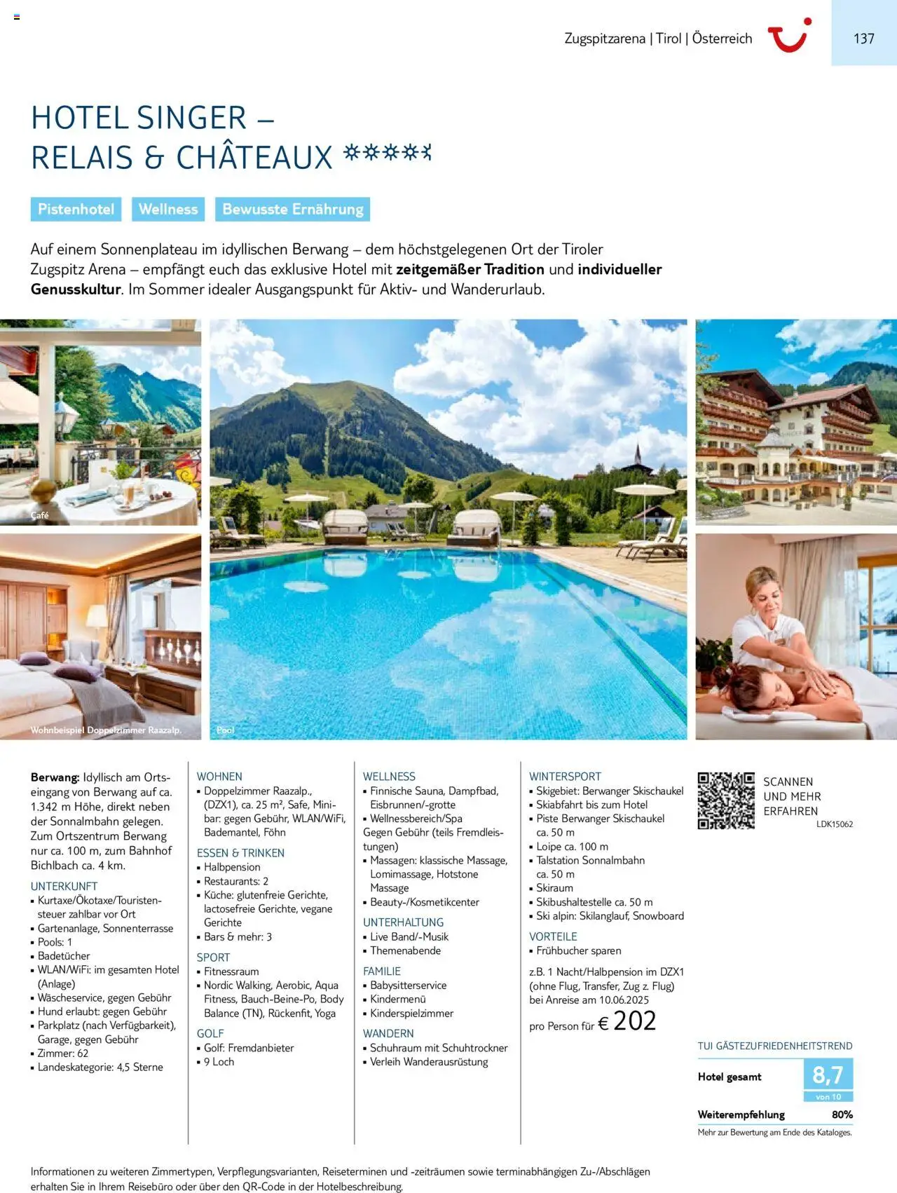 TUI Prospekt 	 – gültig ab 01.11.2024 | Seite: 137 | Produkte: Küche, Ski, Snowboard, Föhn