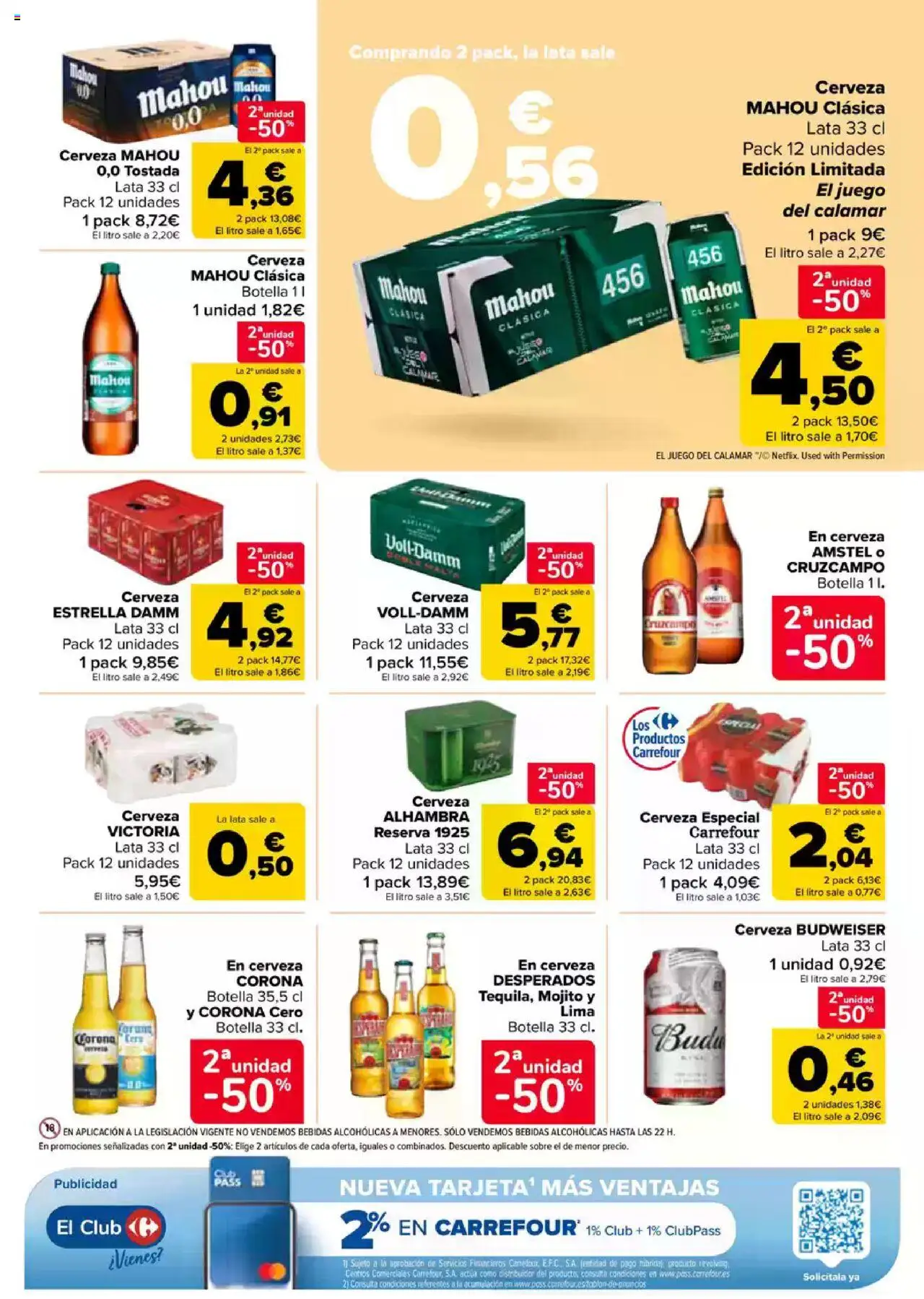Carrefour folleto │ válido desde el 08.08.2025 | Página: 41 | Productos: Lima, Cerveza, Παρμεζάνα