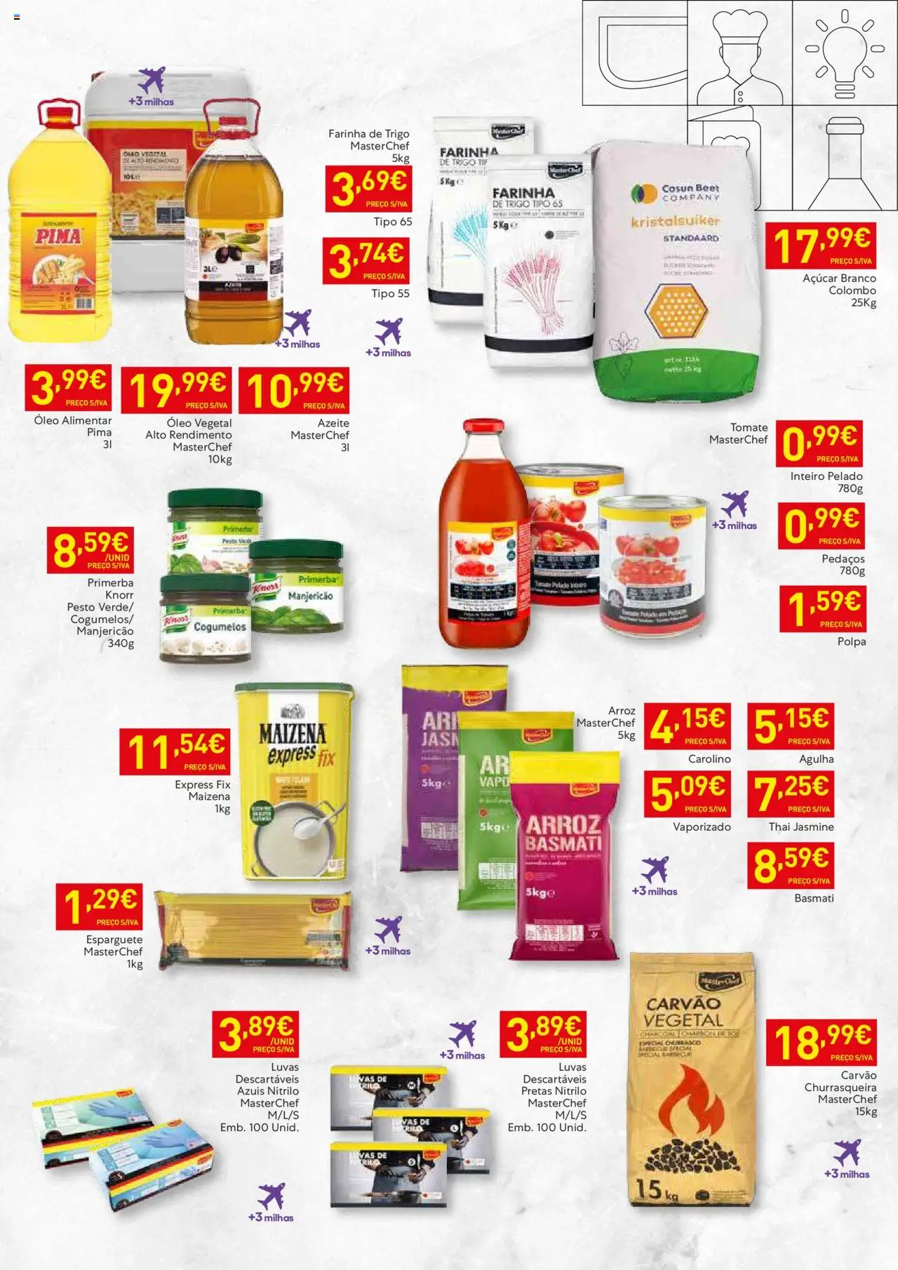 Recheio folheto Madeira │ válido de 09.09.2025 | Página: 7 | Produtos: Farinha de trigo, Knorr, Óleo, Arroz