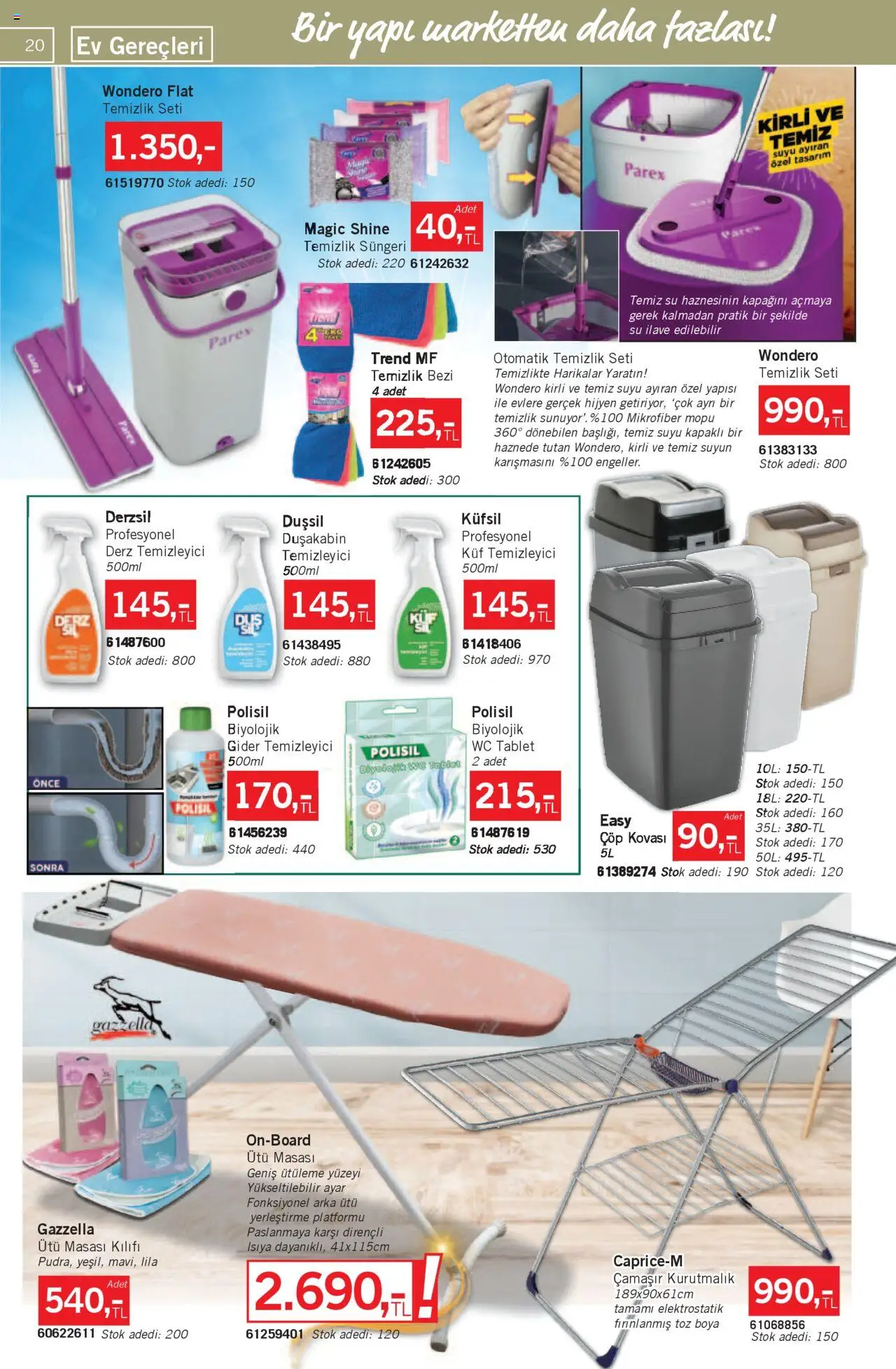 Bauhaus Katalog - 02.08.2025 tarihinden itibaren geçerlidir | Sayfa: 20 | Ürünler: Kurutmalık, Su, Tablet, Ütü
