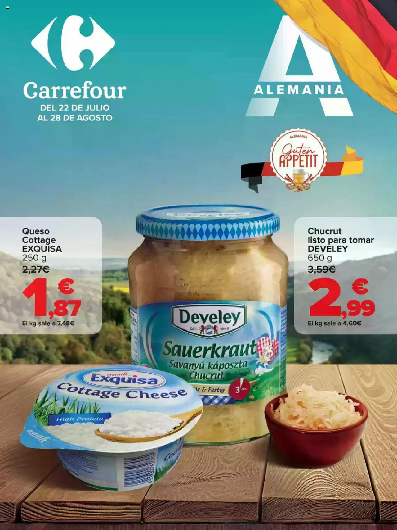 Carrefour Surtido Aleman │ válido desde el 22.07.2025 | Página: 1 | Productos: Queso