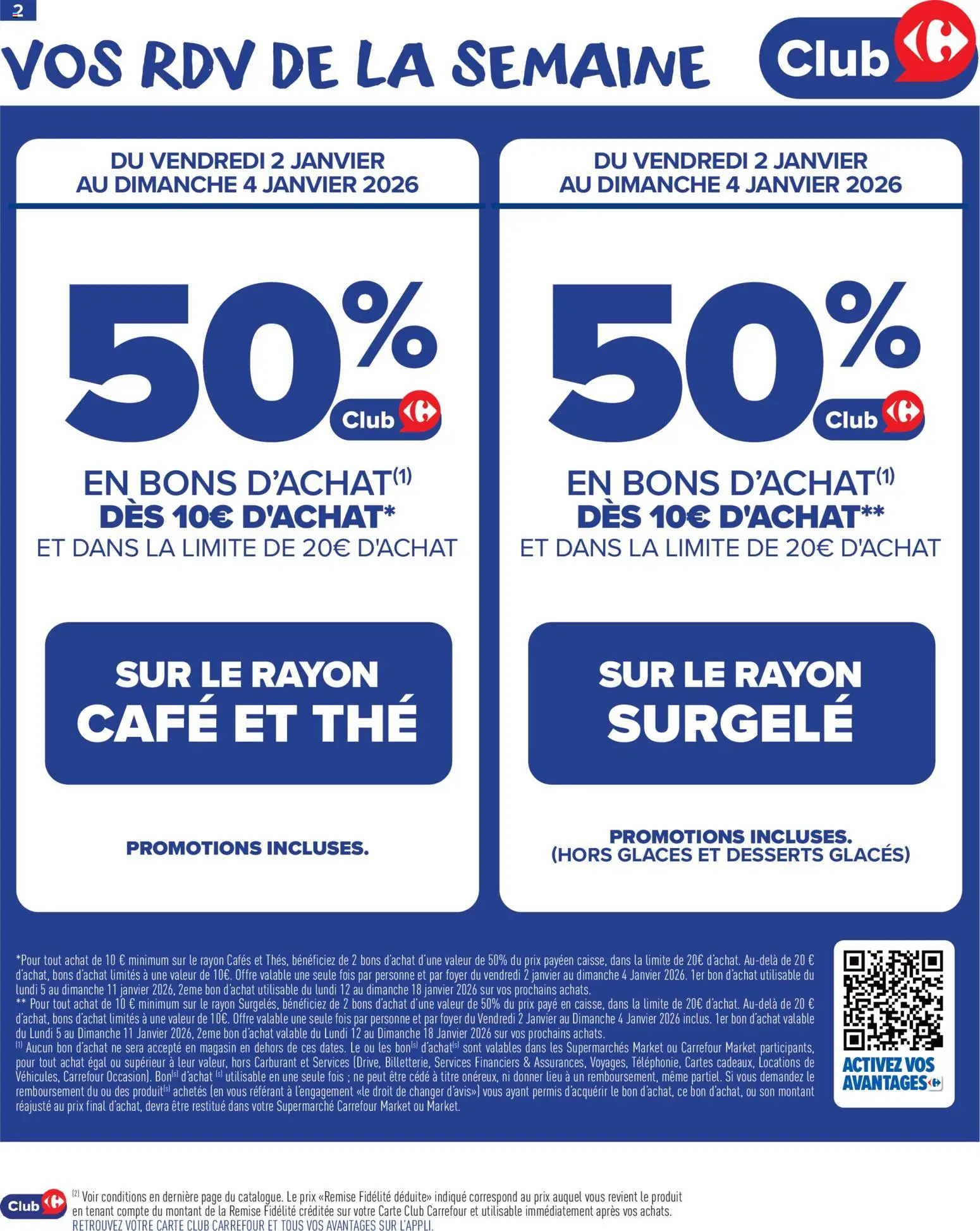 {H1} | Page: 4 | Produits: Glaces, Café, Thé