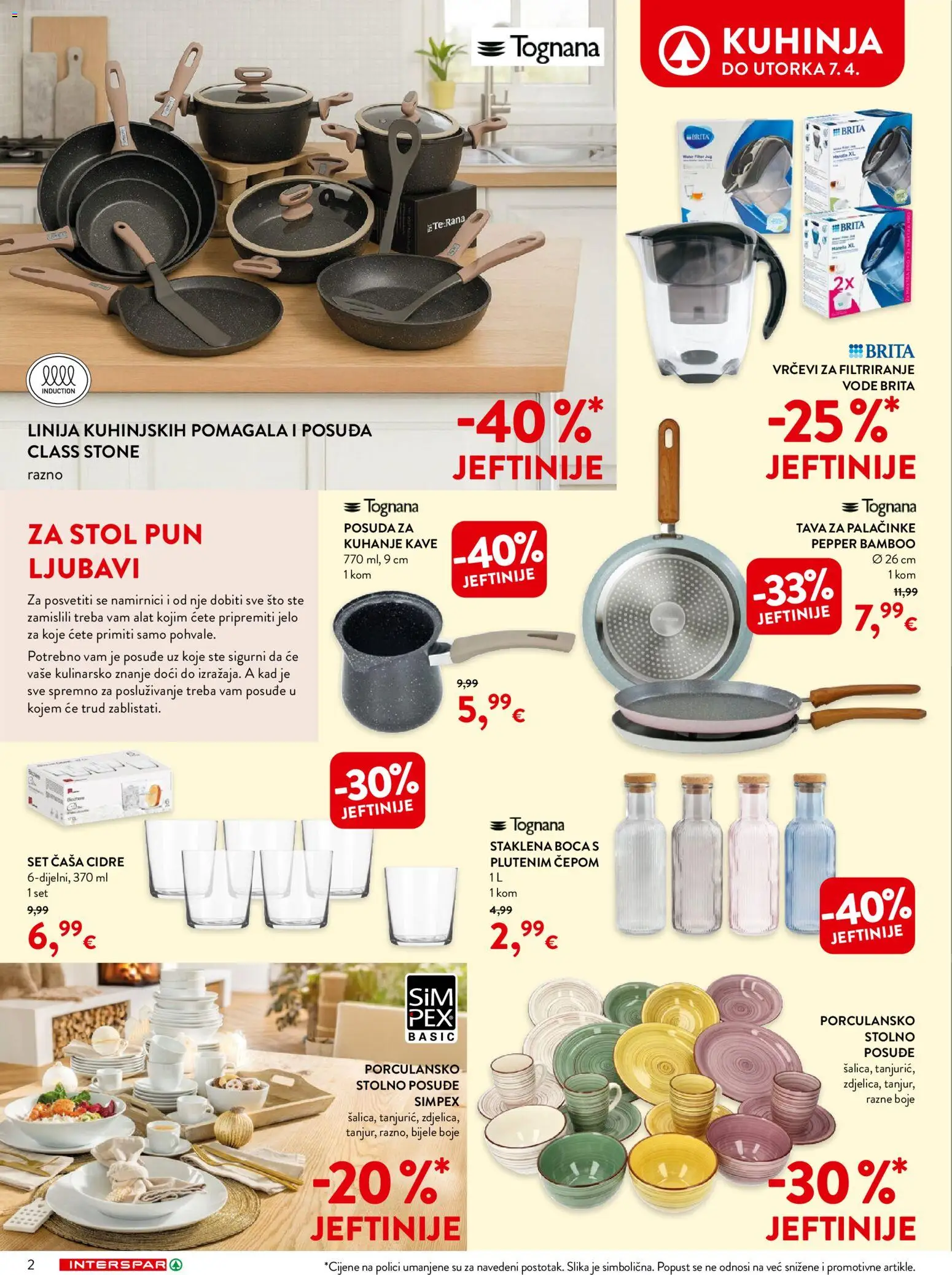 Interspar katalog | vrijedi od 04.03.2026 | Stranica: 2 | Proizvodi: Tognana, Alat, Kuhinja, Tava
