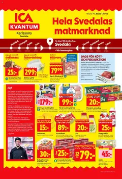 ICA Kvantum - Svedala - Förhandsvisning av reklamblad från butik ICA Kvantum aktuell från 20.10.2025
