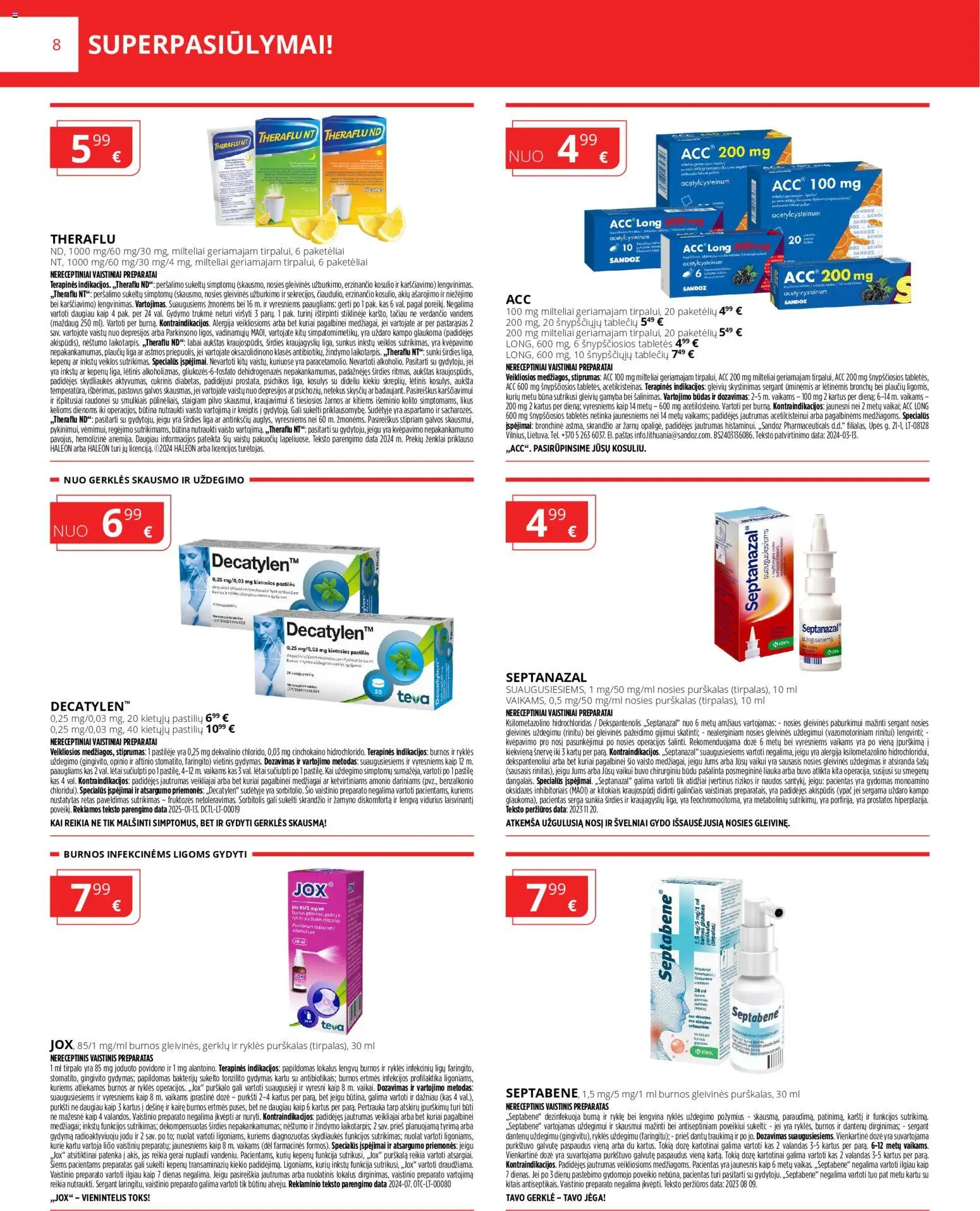 Norfa vaistinė akcijos nuo 01.12.2025 | Puslapis: 8