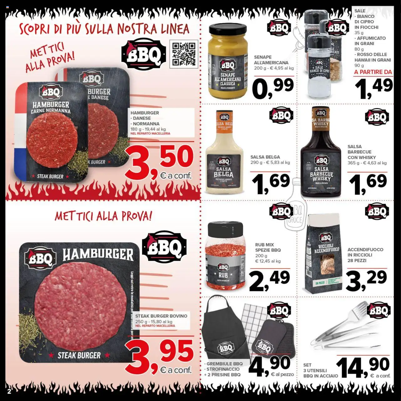 Volantino Todis del 07.08.2025 | Pagina: 2 | Prodotti: Bovino, Patate, Sale, Barbecue