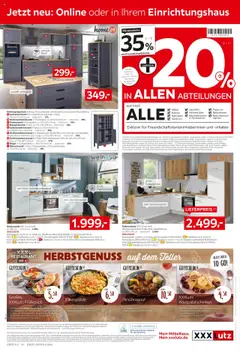 XXXL Lutz Prospekt 	 – gültig ab 15.09.2025 | Seite: 18 | Produkte: Kaffee, Küchenzeile, Hängeschrank, Kuchen