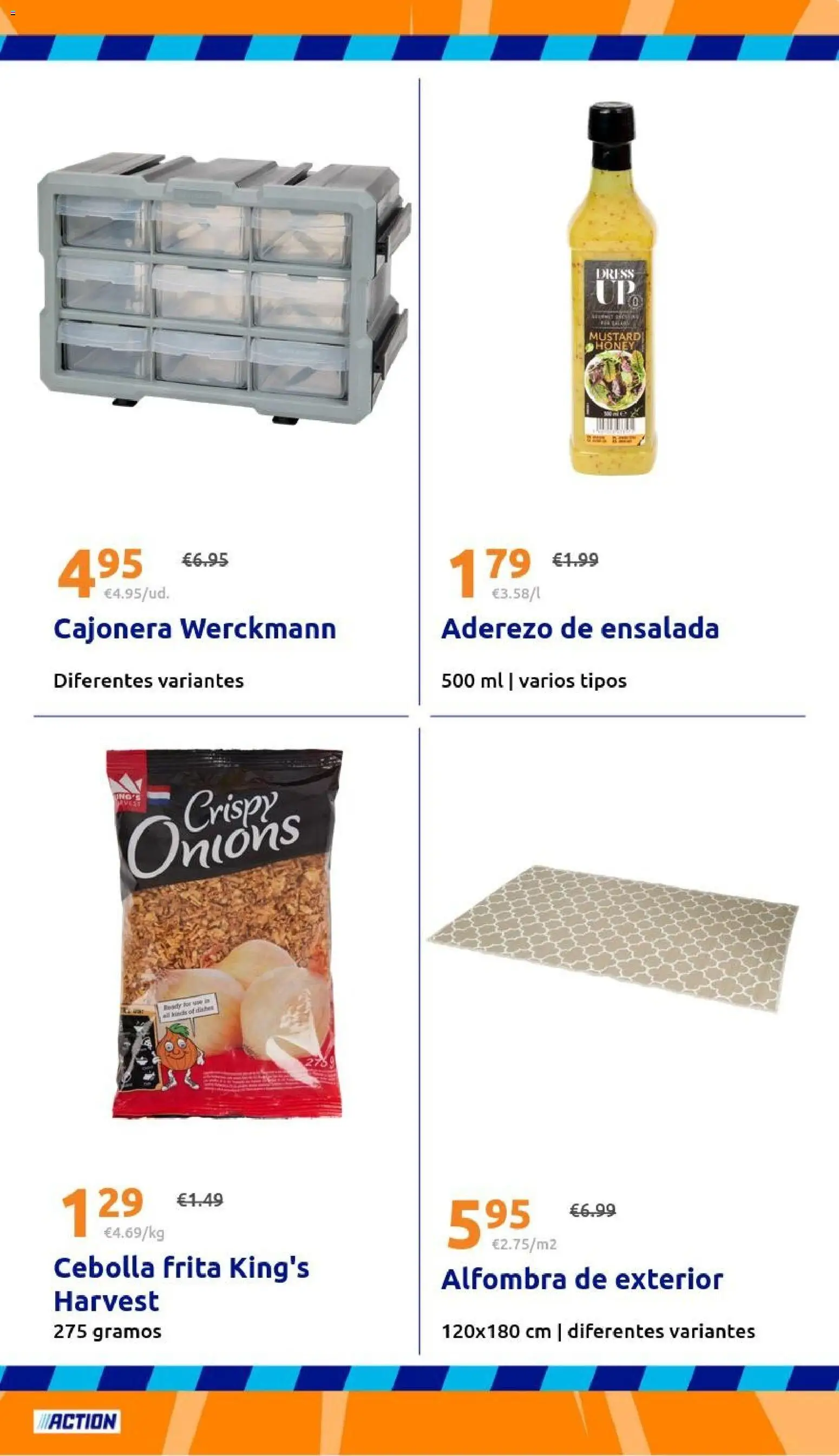 Action folleto │ válido desde el 29.04.2026 | Página: 21 | Productos: Ensalada, Παγωμένο τσάι, Cajonera, Alfombra