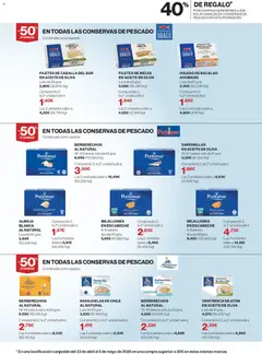 Vista previa Supercor Canarias válido desde el 09.04.2026 | Página: 5 | Productos: Berberechos, Aceite, Aceite de oliva, Atún claro