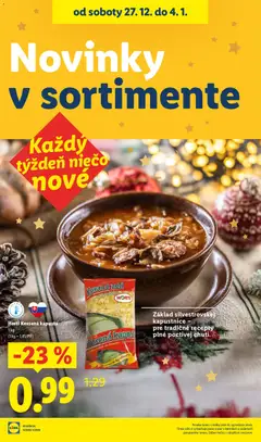 Lidl leták platný od 27.12.2025 | Strana: 48 | Produkty: Kapusta