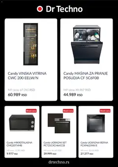 Dr Techno katalog - pregled Dr Techno kataloga - važi od 16.01.2026 | Strana: 4 | Proizvode: Candy, Rerna