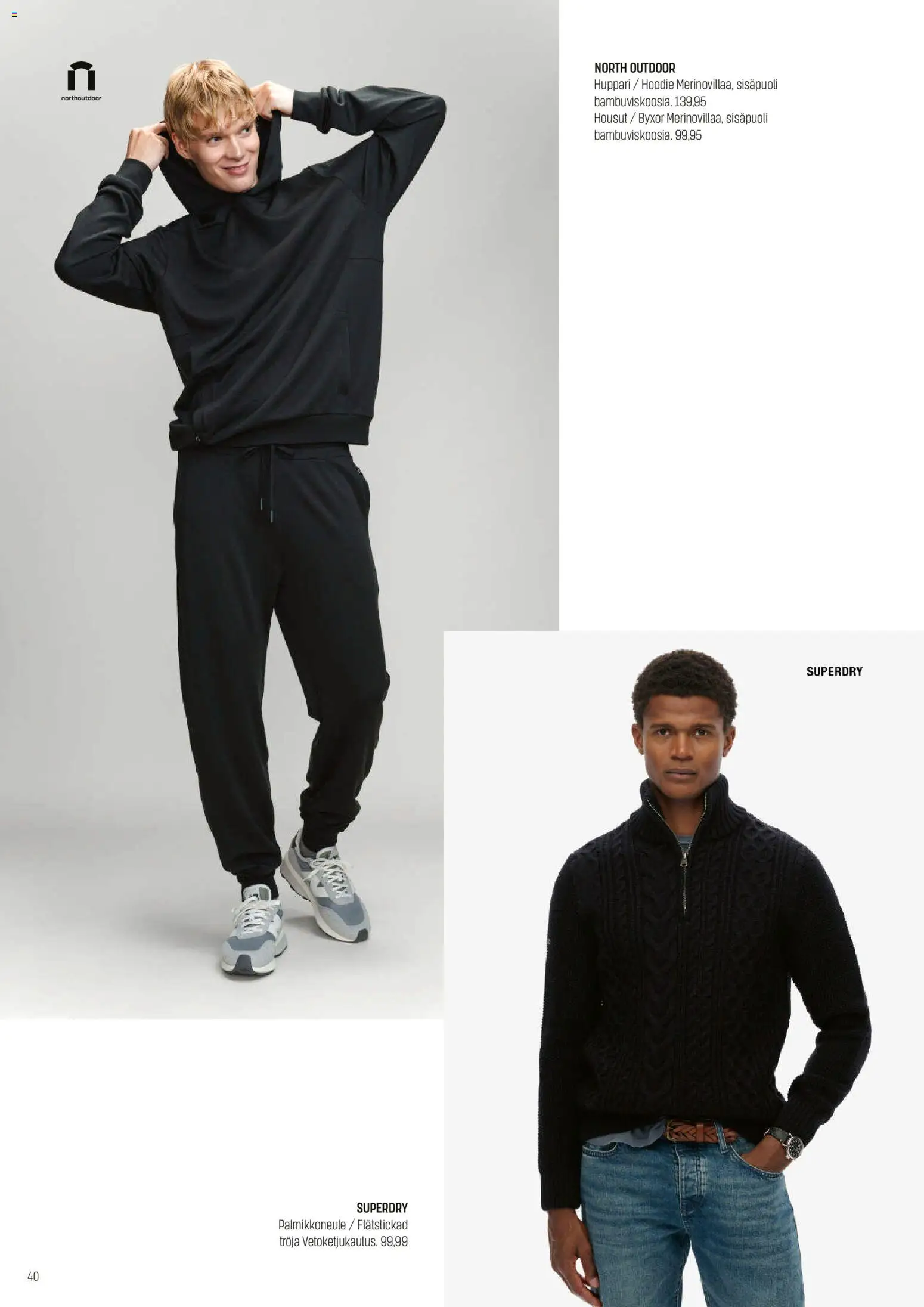 Sokos tarjoukset – voimassa 12.11.2025 alkaen | Sivu: 40 | Tuotteet: Huppari, Housut