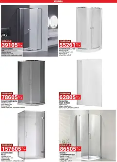 Merkury Market Akciós újság - amely érvényes a következő dátumtól: 01.11.2025 | Oldal: 39 | Termékek: Zuhanykabin