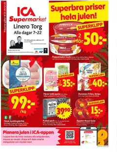 ICA Supermarket - Lund - Förhandsvisning av reklamblad från butik ICA Supermarket aktuell från 08.12.2025