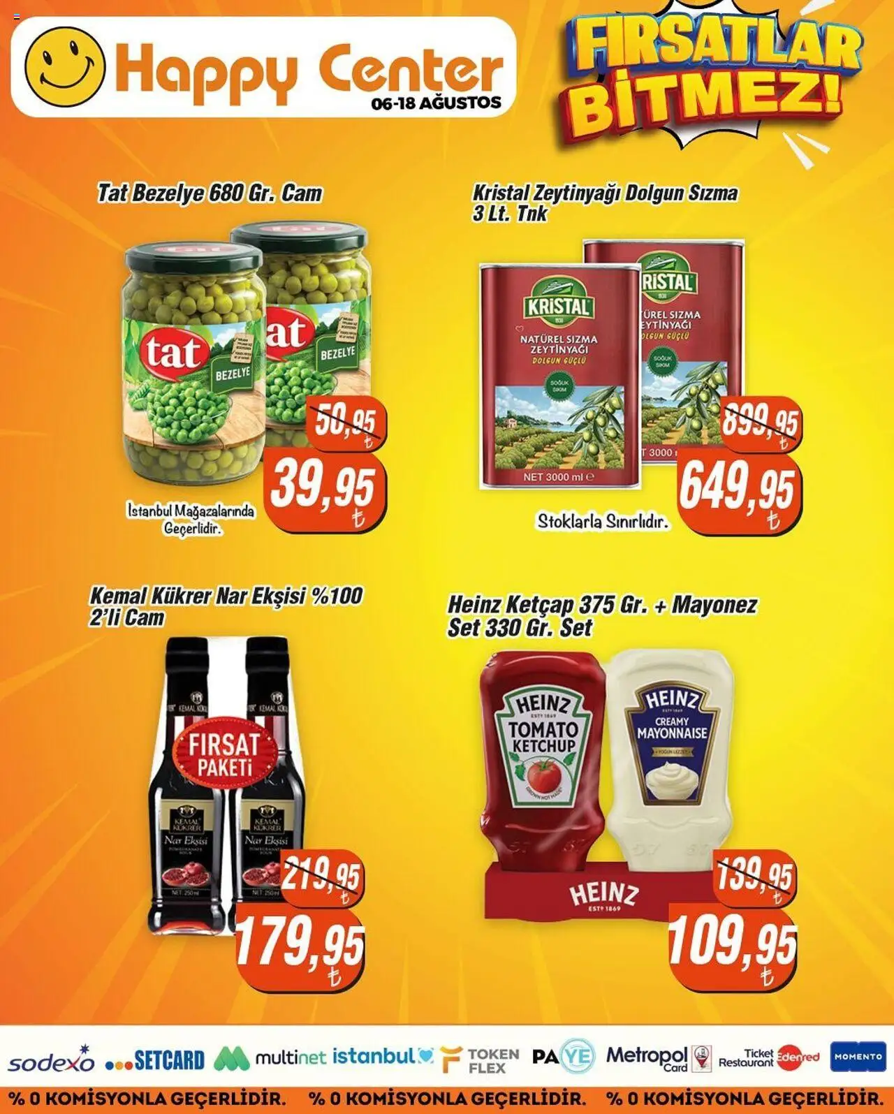 Happy Center Katalog - 06.08.2025 tarihinden itibaren geçerlidir | Sayfa: 23 | Ürünler: Nar ekşisi, Mayonez, Bezelye, Nar