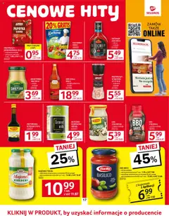 Selgros cash&carry Gazetka od 05.06.2025 | Strona: 17 | Produkty: Sos tatarski, Musztarda, Mleczko kokosowe, Majonez