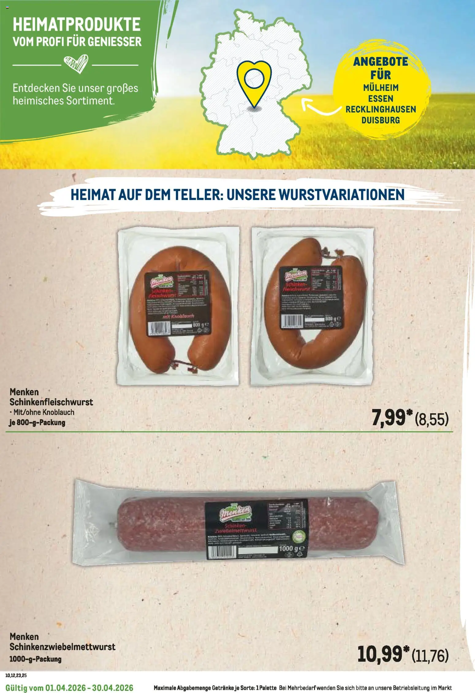 Metro Regionaler Flyer – gültig ab 01.04.2026 | Seite: 20 | Produkte: Knoblauch