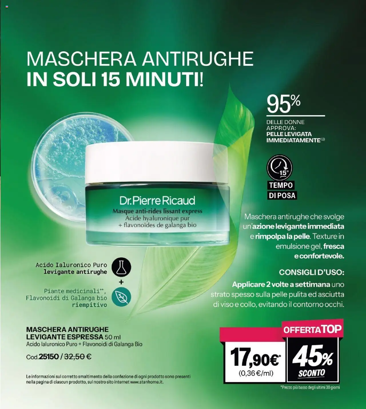 Volantino Stanhome del 30.09.2025 | Pagina: 61 | Prodotti: Maschera