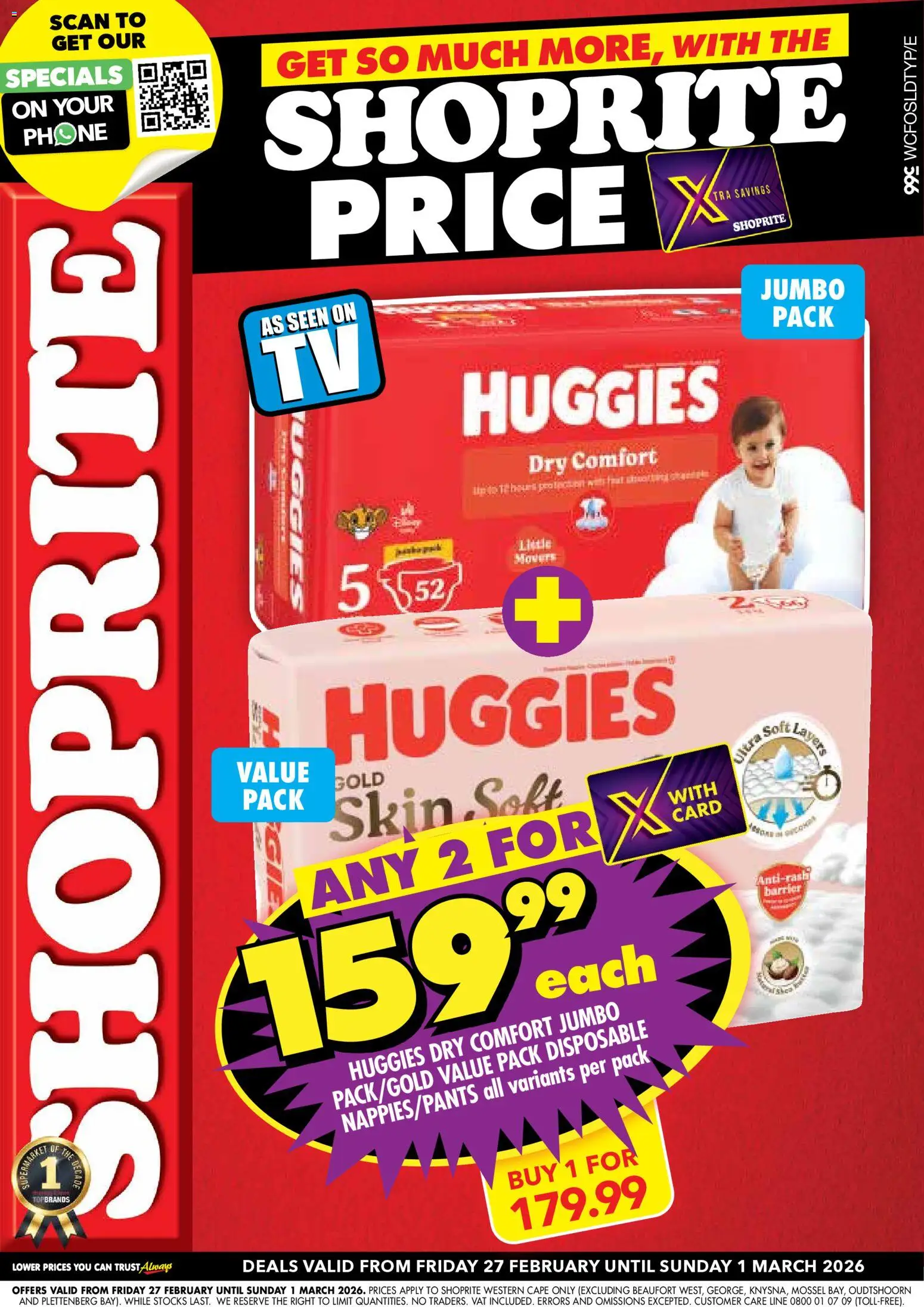 New Shoprite catalogue – valid from 27.02.2026 | Page: 1 | Products: Phone