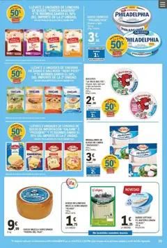 Vista previa E.Leclerc folleto válido desde el 07.01.2026 | Página: 19 | Productos: Medallones, Queso, Té, Queso cottage