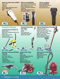 KTC - Katalog tehnike i posuđa - Pregled kataloga iz trgovine KTC, vrijedi od 04.03.2026 | Stranica: 7 | Proizvodi: Usisavač, Brijaći aparat, Ulje, Kärcher