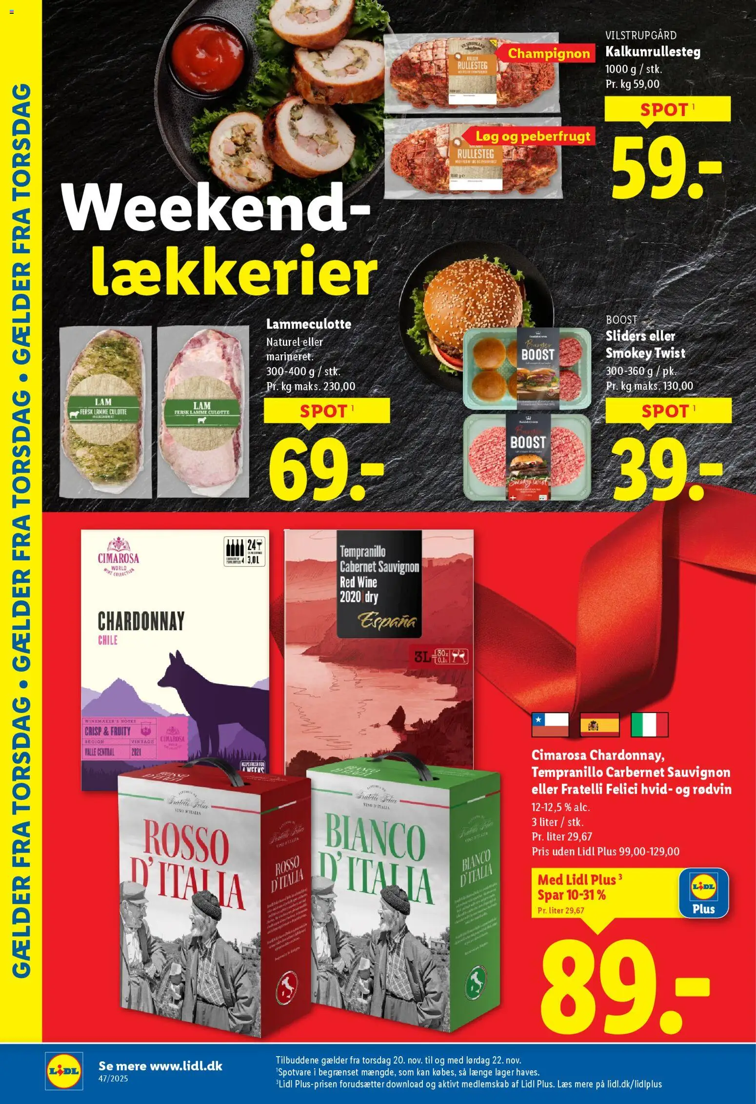 Lidl tilbudsavis – gyldig fra 16.11.2025 | Side: 32 | Produkter: Champignon, Løg, Søm, Peberfrugt