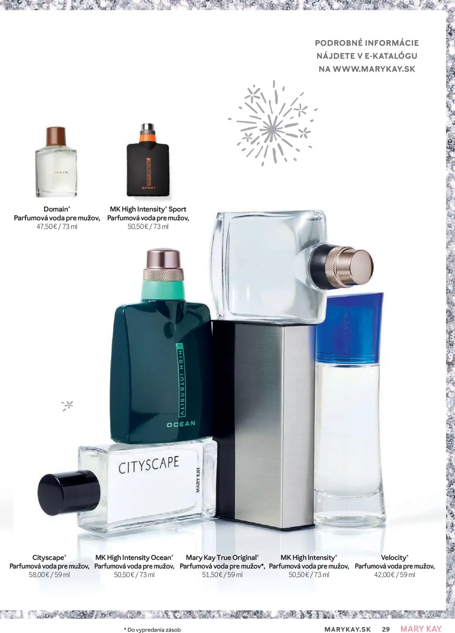 Nové Mary Kay akcie – leták je platný od 01.01.2026 | Strana: 29 | Produkty: Voda