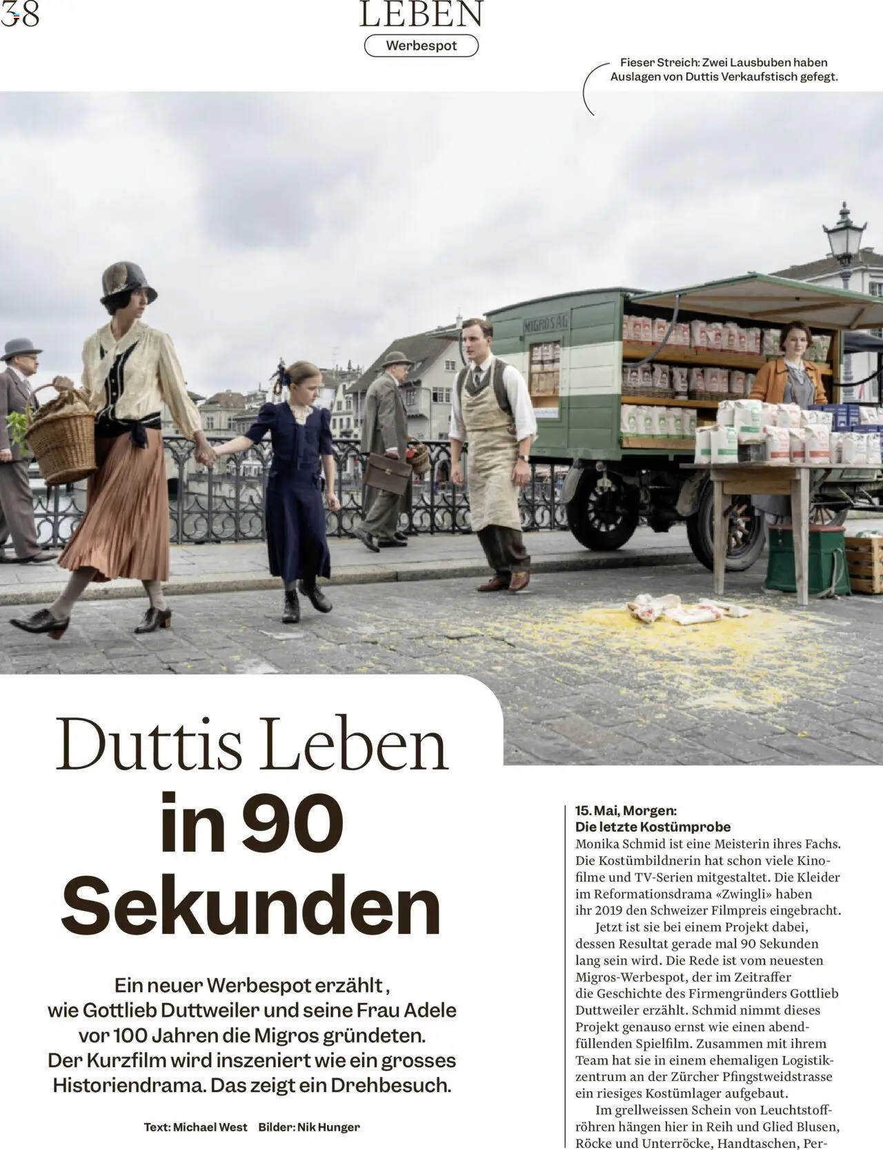 Migros - Magazin ab 18.08.2025 | Seite: 38 | Produkte: Kleider, Röcke, Bilder