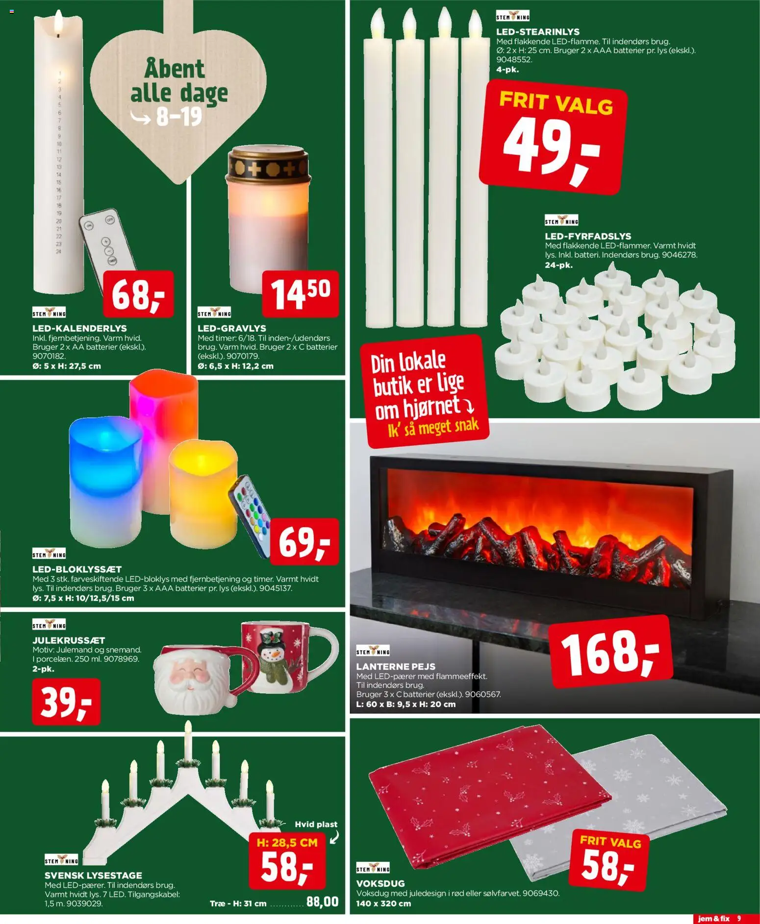 Jem & fix tilbudsavis – gyldig fra 16.11.2025 | Side: 9 | Produkter: Batterier