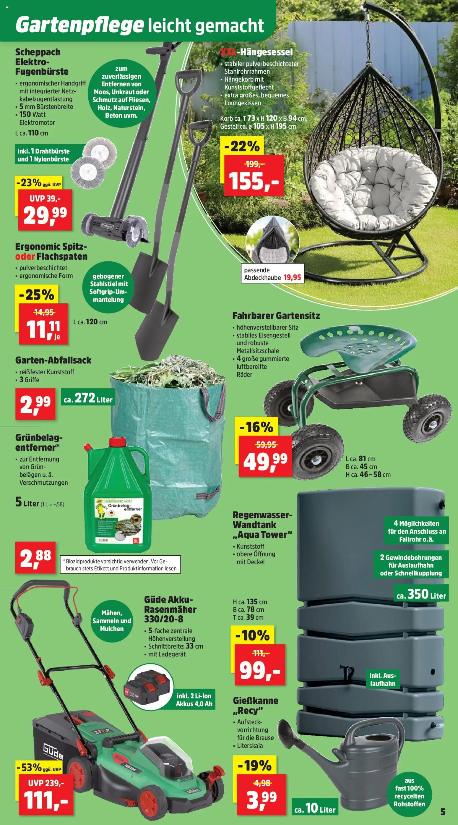 Thomas Philipps Prospekt – gültig ab 30.03.2026 | Seite: 7 | Produkte: Rasenmäher, Korb, Ladegerät