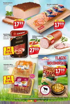 Pogląd oferty "Prim Market gazetka" - ważna od 26.03.2026 | Strona: 5 | Produkty: Kurczak, Galaretka, Kiełbasa krakowska, Wieprzowina