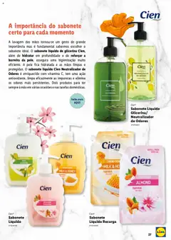 Lidl Cien - Beleza Inteligente │ válido de 26.02.2024 | Página: 27 | Produtos: Sabonete líquido, Sabonete
