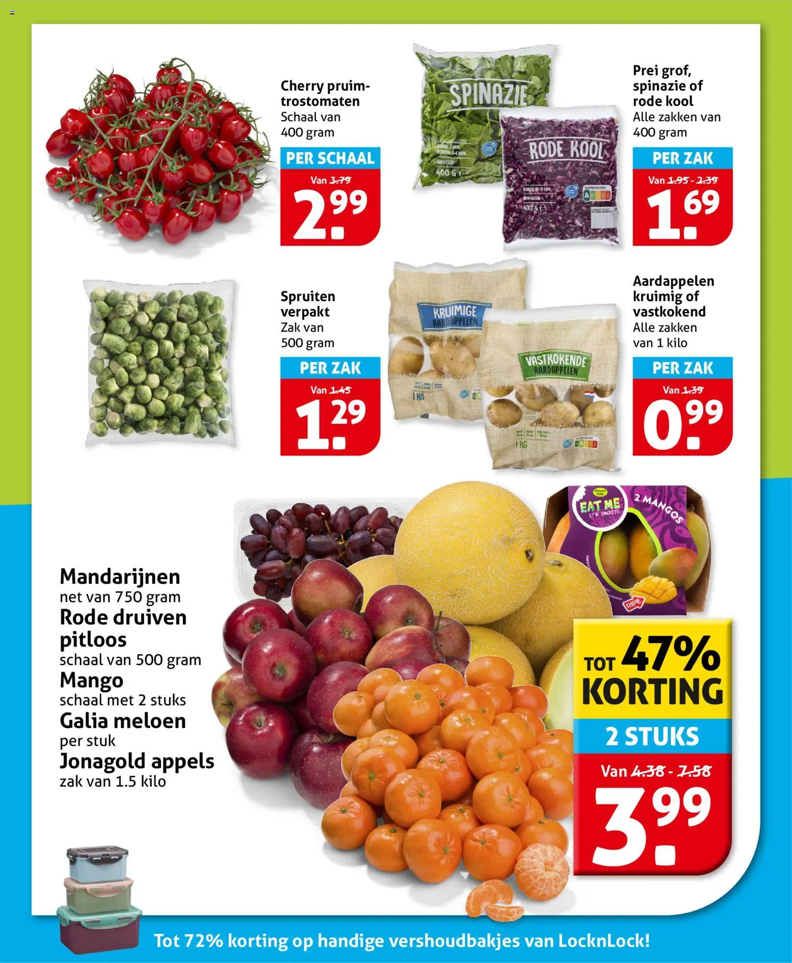 {H1} | Pagina: 4 | Producten: Appels, Prei, Zak, Druiven