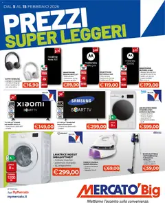 Anteprima del volantino Mercatò Big catalogo valido a partire dal 05.02.2026