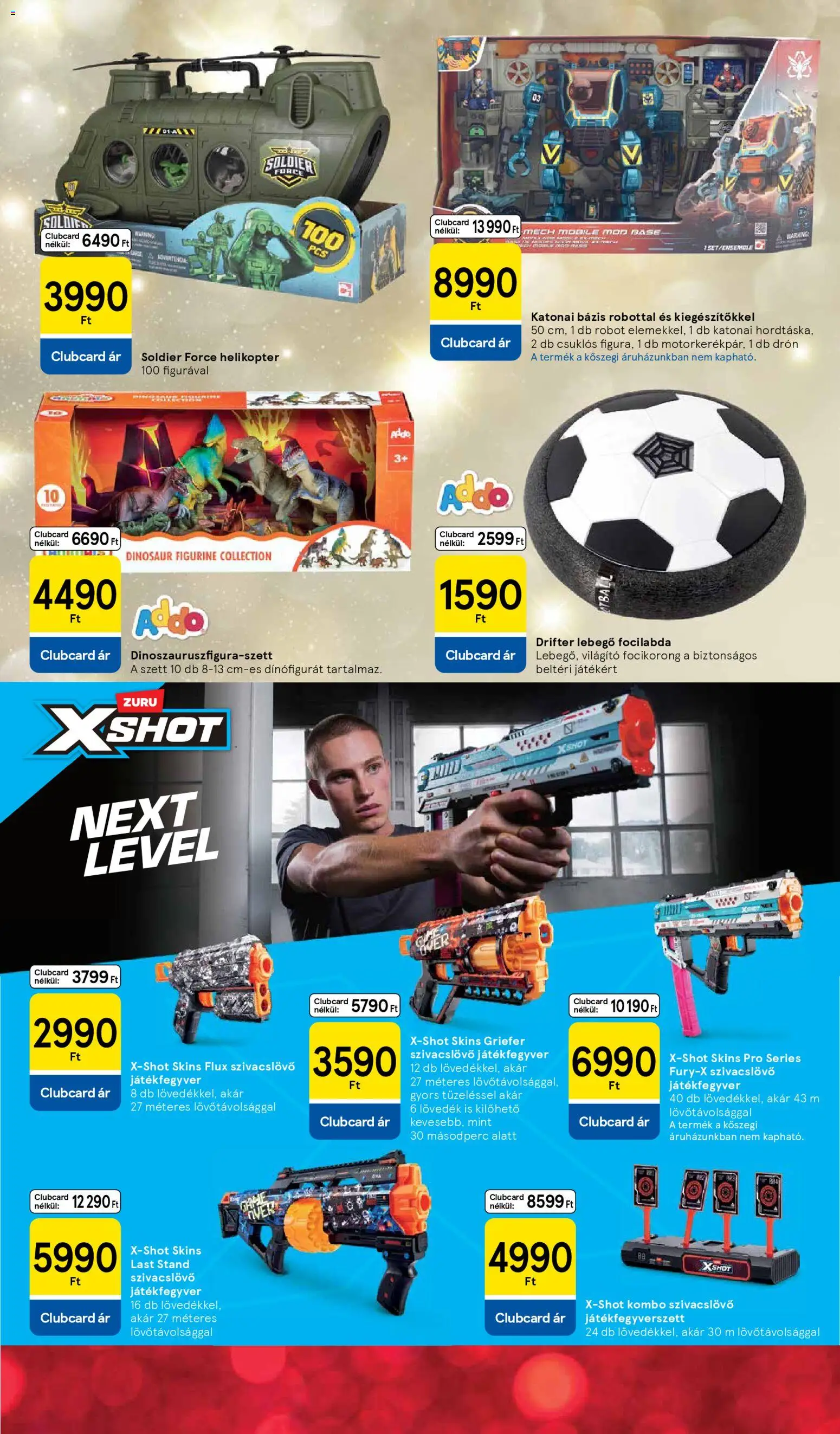 Tesco akciós ujság - amely érvényes a következő dátumtól: 29.10.2025 | Oldal: 12 | Termékek: Drón, Robot