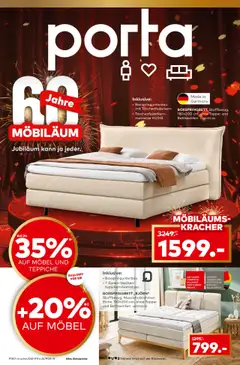 Porta! Möbiläums-Kracher ab 08.09.2025 gültig