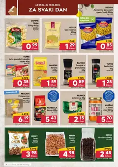 Katalog Pivac - Pregled kataloga iz trgovine Pivac, vrijedi od 09.02.2026 | Stranica: 6 | Proizvodi: Kava, Peršin, Cappuccino, Orah