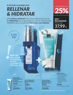Catálogo AVON campaña 8 │ válido desde el 01.08.2025 | Página: 117 | Productos: Sérum, Crema facial, Crema