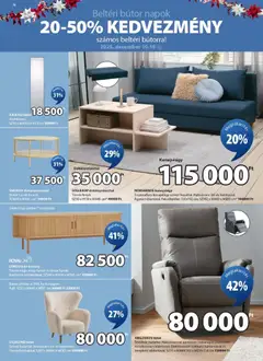 JYSK Akciós újság - amely érvényes a következő dátumtól: 10.12.2025 | Oldal: 18