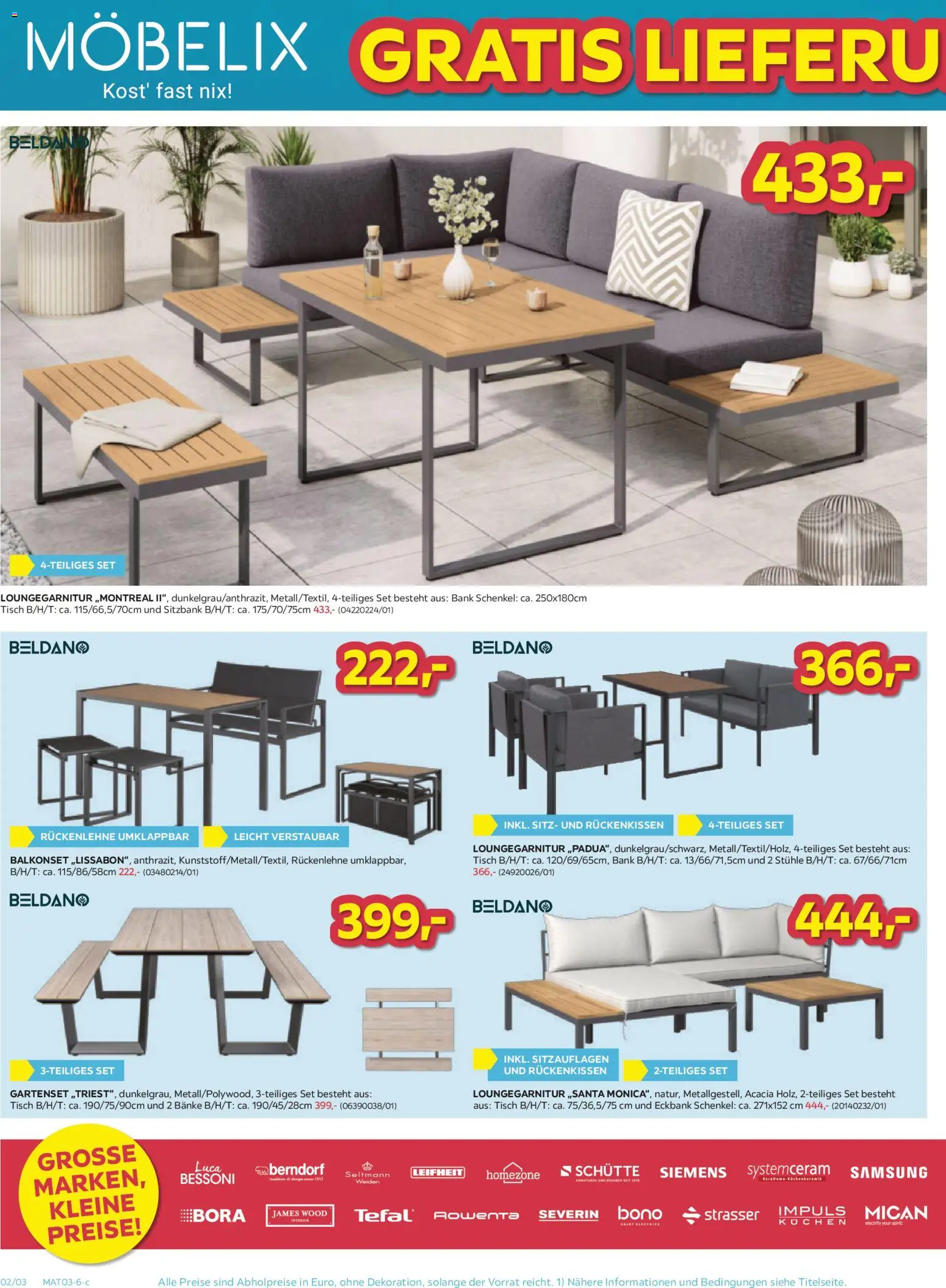 Möbelix Angebote gültig ab 10.03.2026 | Seite: 10 | Produkte: Tisch, Samsung