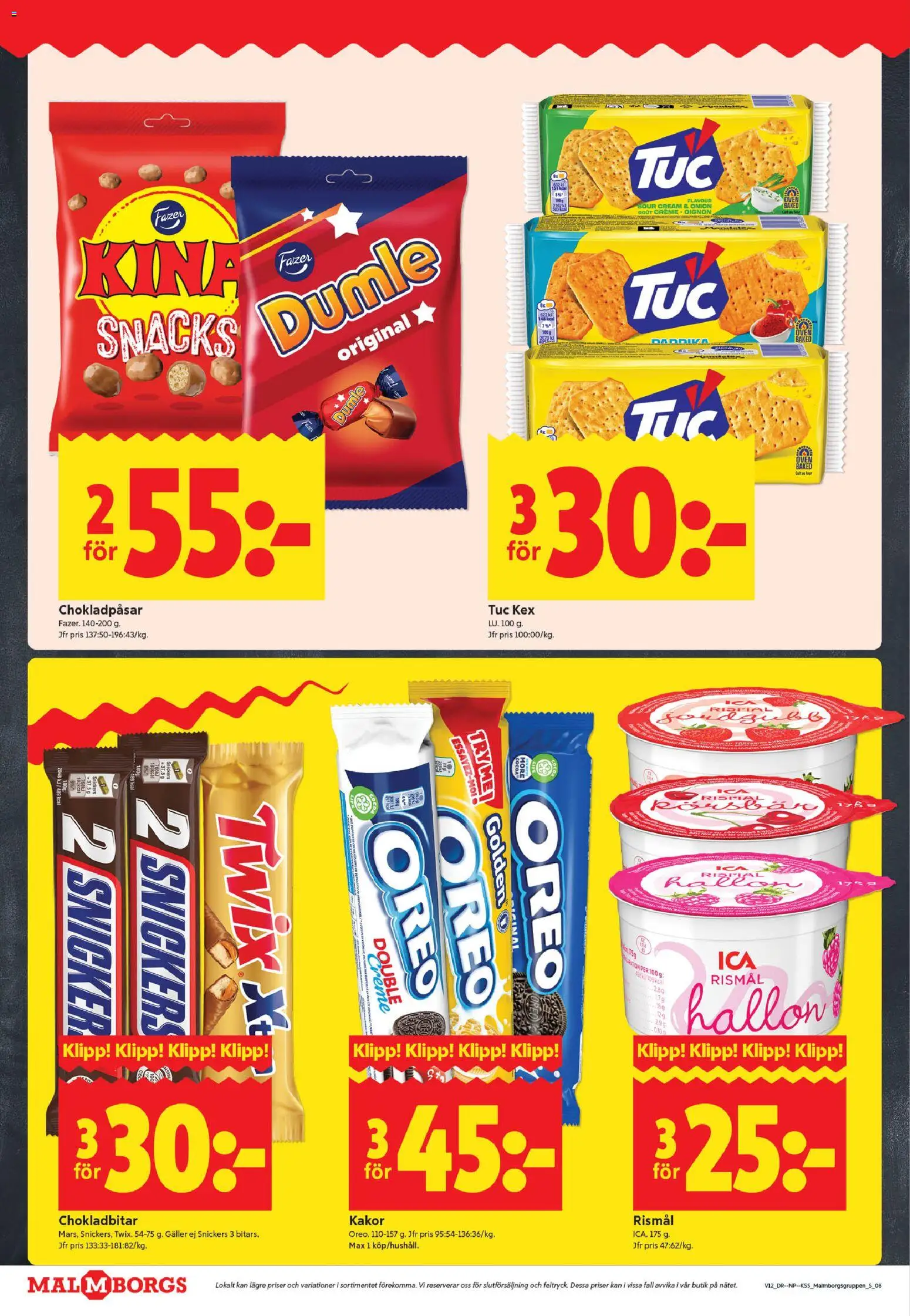 ICA Kvantum reklamblad aktuell från 16.03.2026 | Sida: 8