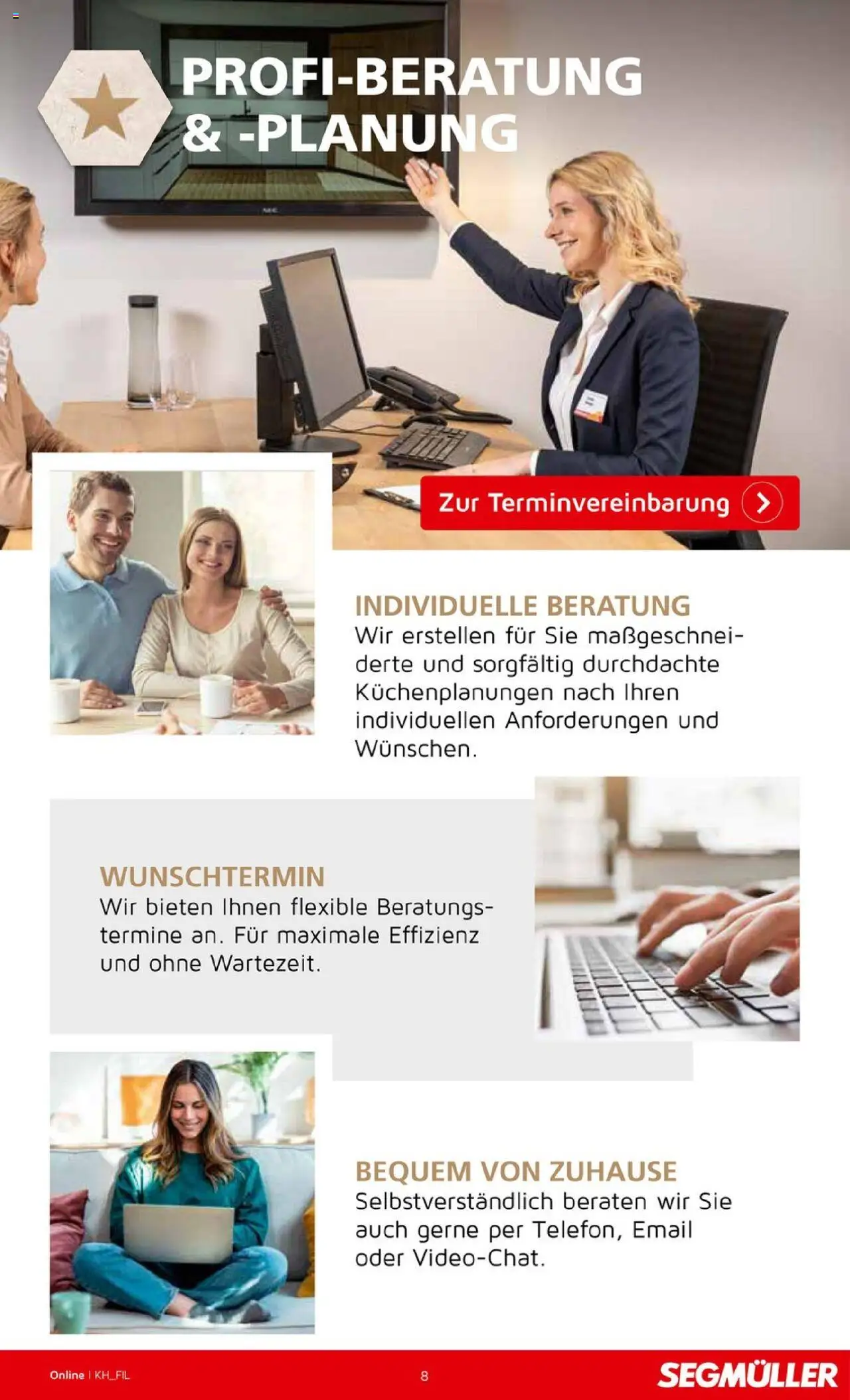 Segmüller Küchenkatalog – gültig ab 16.09.2025 | Seite: 8