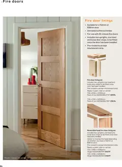 Preview of B&Q - Doors, windows & interiors valid from 25.02.2026 | Page: 54 | Products: Door, Doors