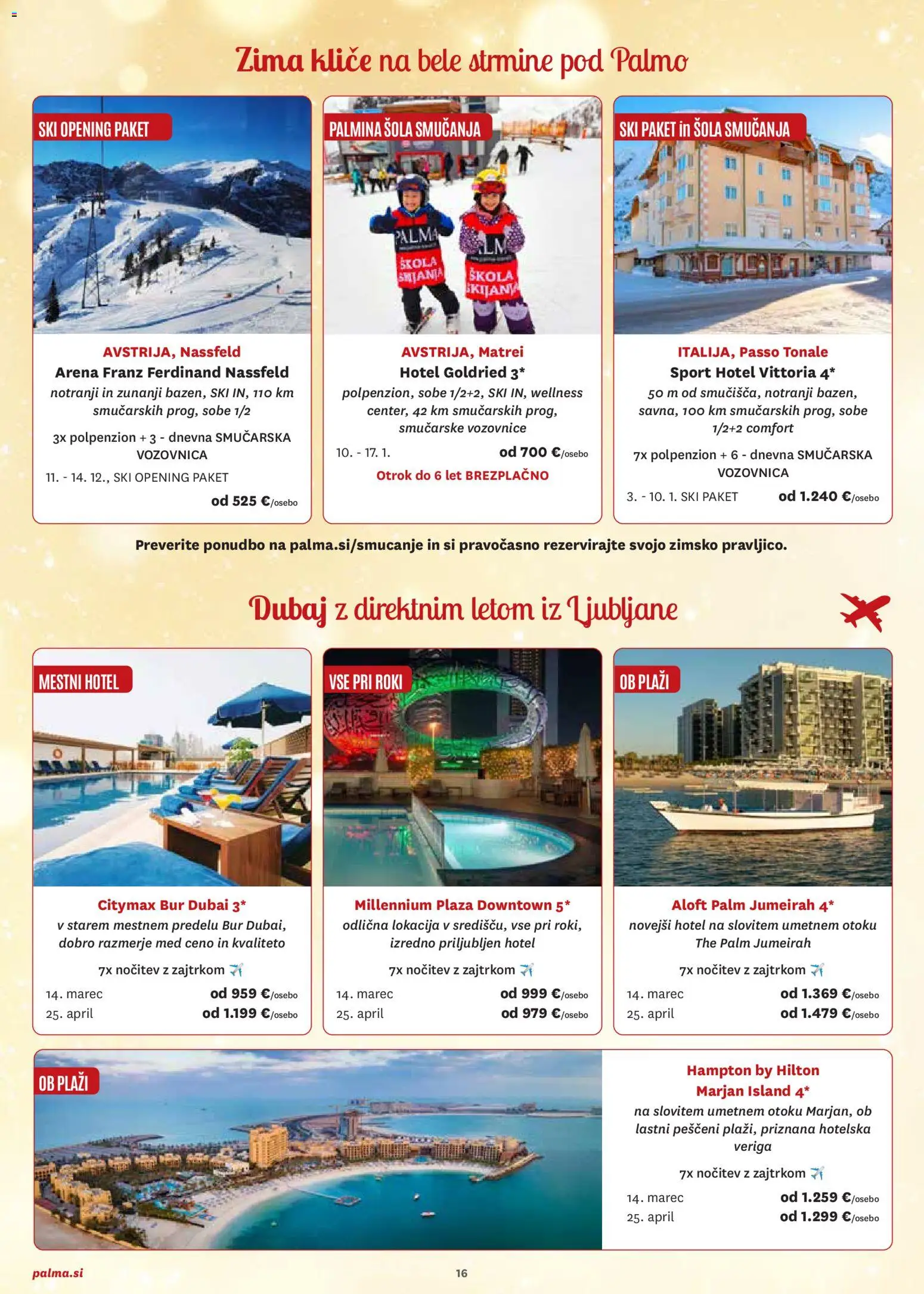 Novi Palma katalog ponudbe – veljaven od 27.10.2025 | Stran: 16
