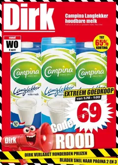 Dirk folder week 15 - Voorbeeld van een folder van Dirk, geldig van 08.04.2026